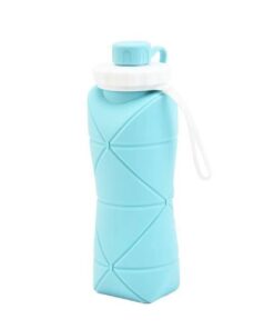 Bình nước xếp gọn silicone 600ml chịu nhiệt