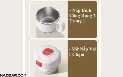 Bình Giữ Nhiệt INOX 316 1200ml Giữ Nhiệt 24h